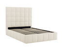 Starla 4ft6 Double Ottoman Bed Frame - Ivory