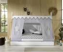 Tipi Bed 90x200cm without gate - White