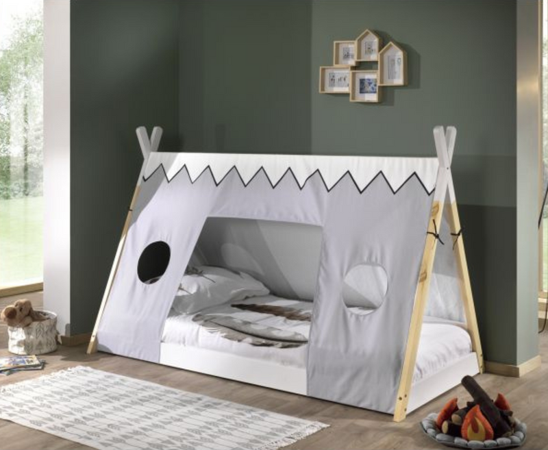 Tipi Bed 90x200cm - White