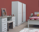 Trufflestone 2 Door Hanging + Mirror 1000mm Wide Robe
