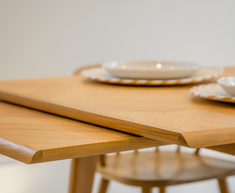 Bronwyn 1.5m Fixed Dining Table - Light Oak