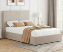 Willa 4ft6 Double Ottoman Bed Frame - Beige