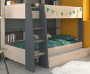 Aslan Bunk Bed - Oak & Anthracite