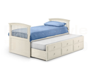Captain's White Bed