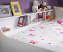 Grace Pure White Daybed Kids Bed with Handy Shelves