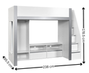 Joy Highsleeper - White