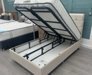 Lennon 4ft Ottoman Bed Frame - Beige