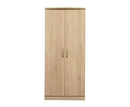 Lungo Mid Oak 2 Door Robe Hanging