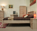 Lungo Mid Oak 2 Door Robe Hanging