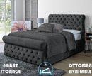 Alicante 5ft Kingsize Ottoman Bed Frame