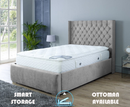 Rose 3ft Single Ottoman Bed Frame