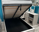 Perth 3ft Ottoman Bed Frame - Beige