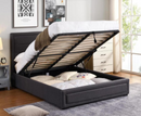 Perth 3ft Ottoman Bed Frame - Grey