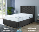 Rose 4ft 6 Ottoman Bed Frame