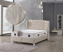 Venus 4ft 6 Double Ottoman Bed Frame - Beige