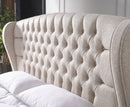 Venus 5ft Kingsize Ottoman Bed Frame - Beige