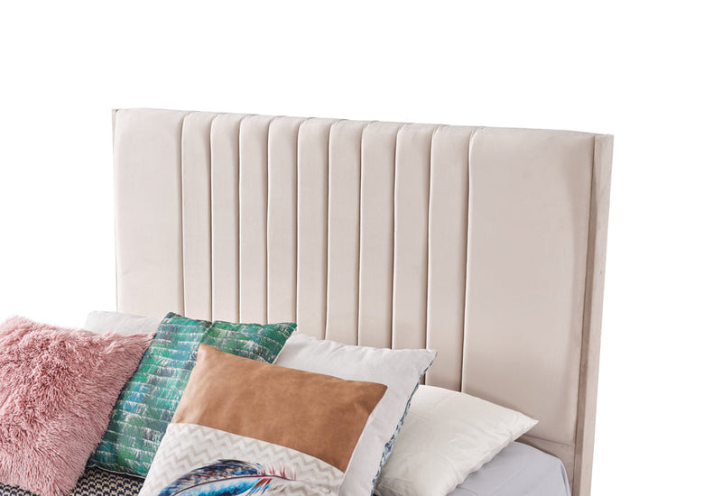 Roma 6ft Superking Ottoman Bed Frame - Cream