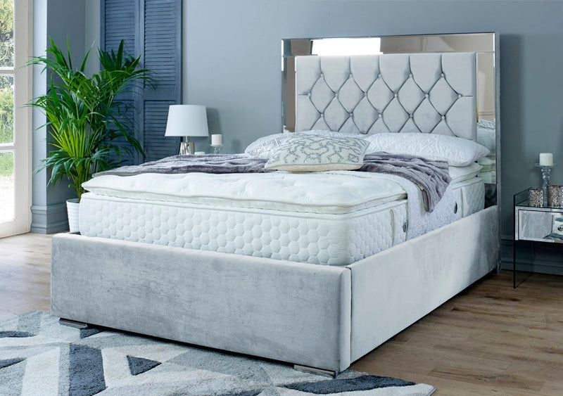 Dormer 4ft Small Double Bed Frame - Naples Sand