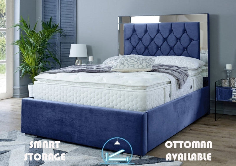 Dormer 3ft Single Bed Frame - Naples Silver