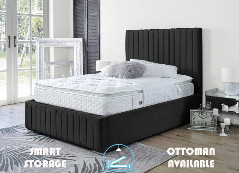 Turin 5ft Kingsize Bed Frame- Naples Black