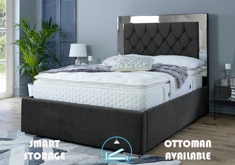 Dormer 4ft Small Double Bed Frame - Naples Sand