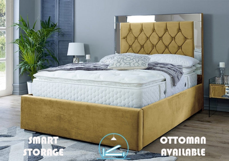 Dormer 5ft Kingsize Bed Frame- Naples Silver