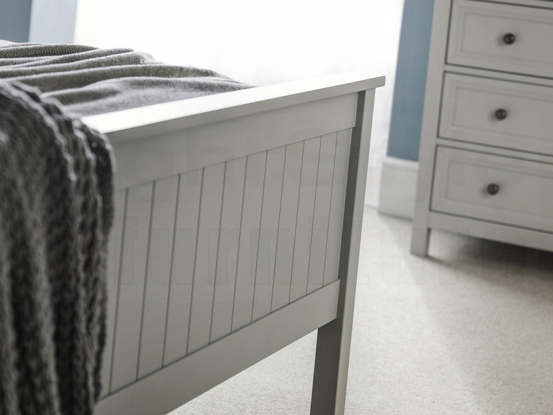 Bangor 90Cm Bed - Dove Grey