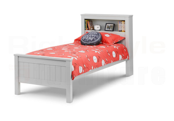 Bangor Bookcase Bed Dove Grey