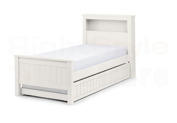 Bangor Bookcase Bed Surf White