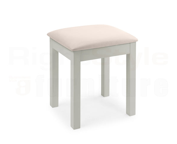 Bangor Dressing Stool- Dove Grey