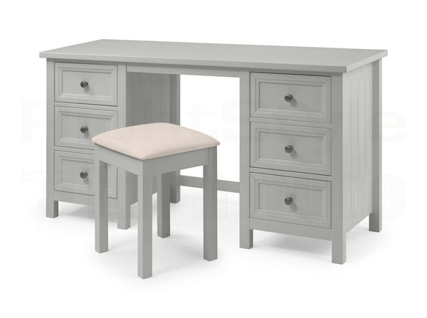 Bangor Dressing Table- Dove Grey