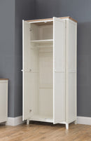 Bolton Shaker 2-Tone 2 Door Wardrobe