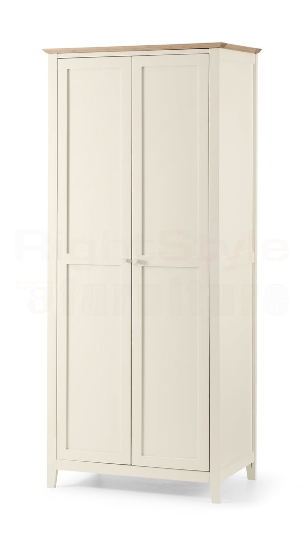 Bolton Shaker 2-Tone 2 Door Wardrobe