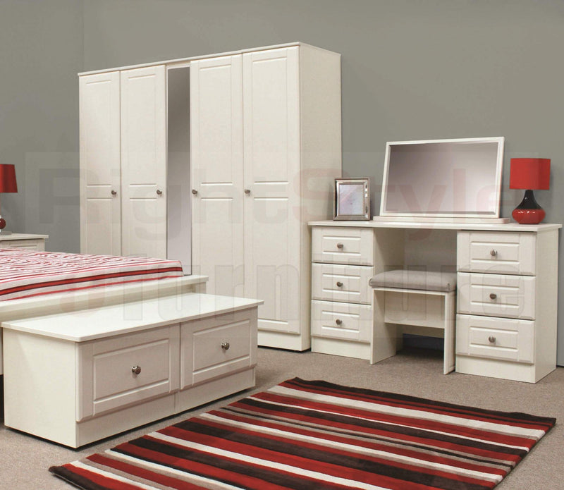 Boyne 2 Door Robe with Shelves