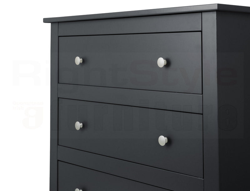 Bradley 4 Drawer Chest - Anthracite