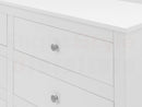 Bradley 6 Drawer Chest - Surf White
