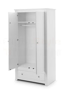 Bradley Wardrobe - Surf White