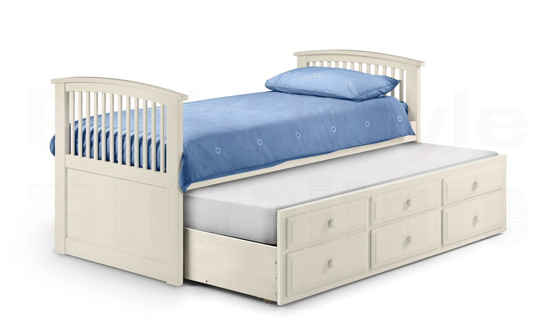 Captain's  White Bed