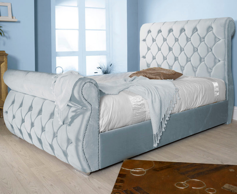 Chester 4ft Ottoman Bed Frame - Naples Grey