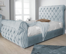 Chester 4ft Ottoman Bed Frame - Naples Grey
