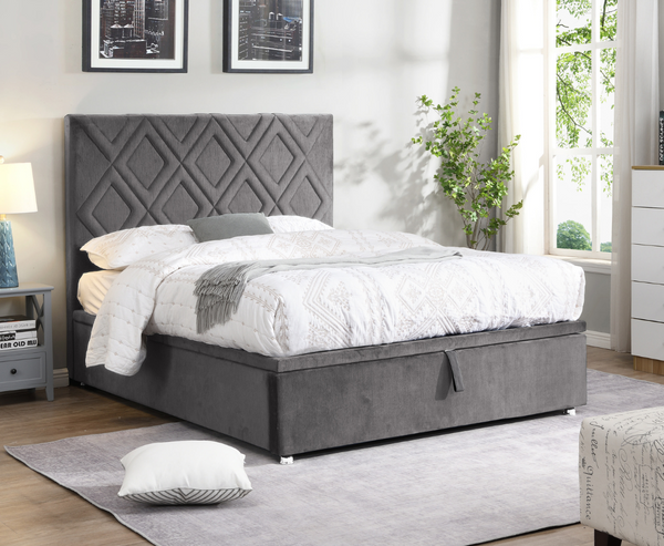 Dublinia 5ft Kingsize Ottoman Bed Frame