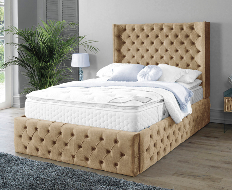 Harlow 6ft Superking Bed Frame - Naples Sand