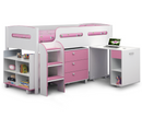 Janus Cabin Bed - Baby Pink