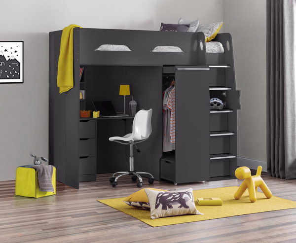 High sleeper with chair deals