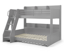 Lumi Triple Sleeper Bunk - Light Grey