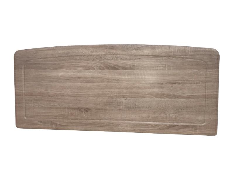 Lungo 4ft6 Mid Oak Headboard