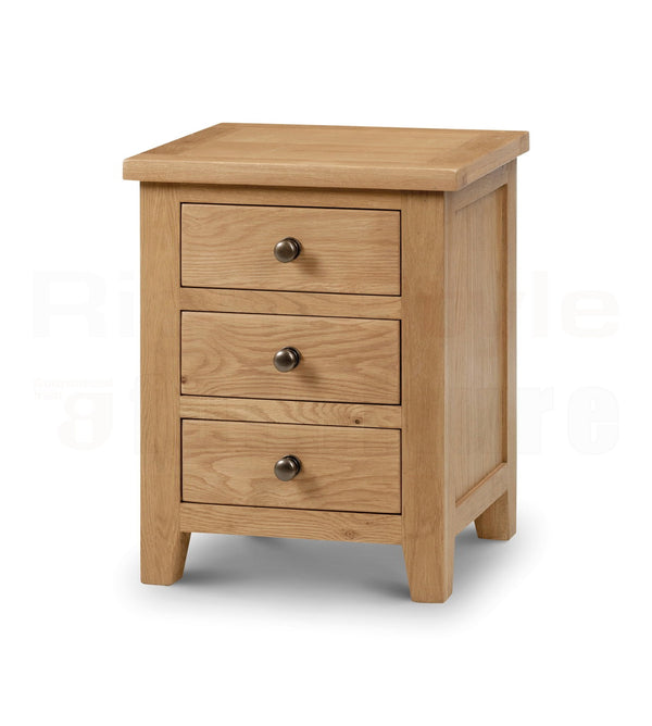 Marin 3 Drawer Bedside Ass