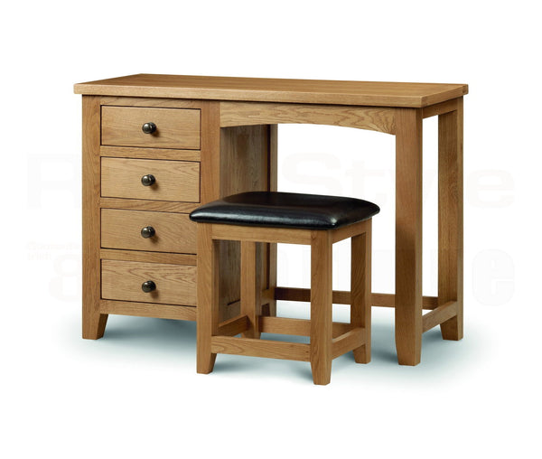 Marin Single Pedestal Dressing Table Ass