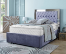 Parie 3ft Single Bed Frame - Naples Grey