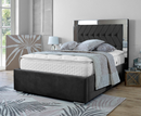 Parie 3ft Single Bed Frame - Naples Grey